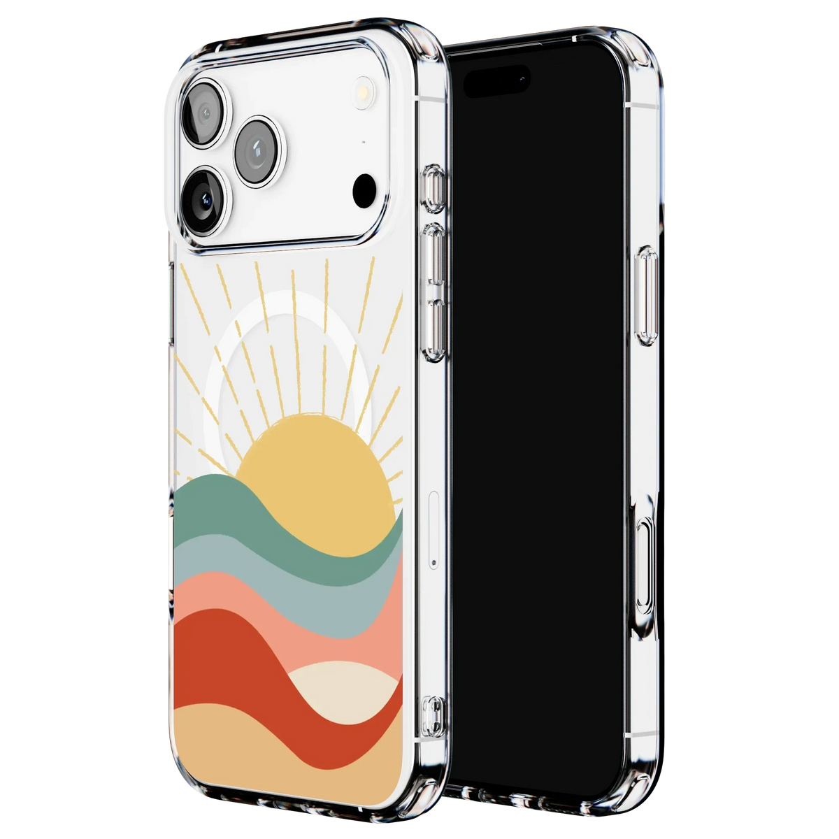 Here Comes the Sun | Colorblock Sunset Case