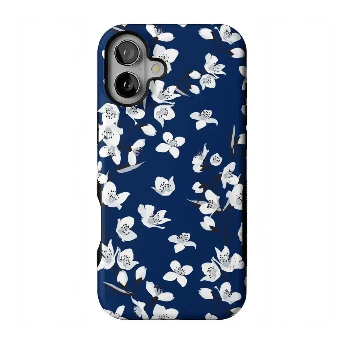 Floral Forest | Navy Cherry Blossom Floral Case