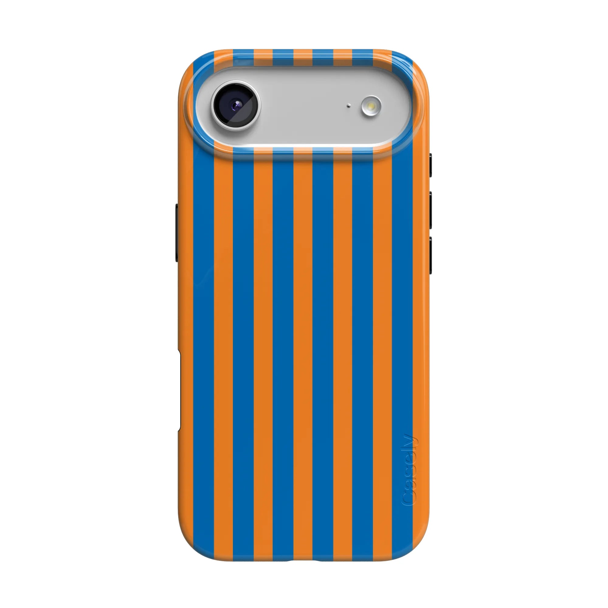 Go New York | Blue & Orange Stripes Case