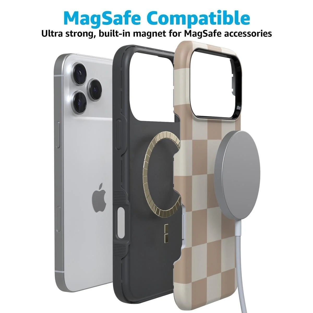 Fit Check | Neutral Checkerboard Case