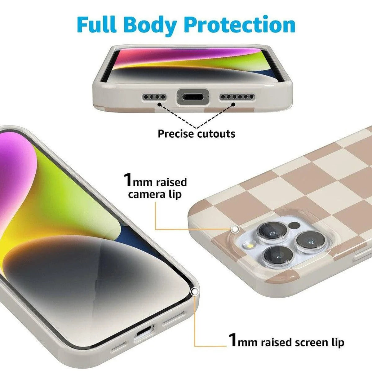 Fit Check | Neutral Checkerboard Case
