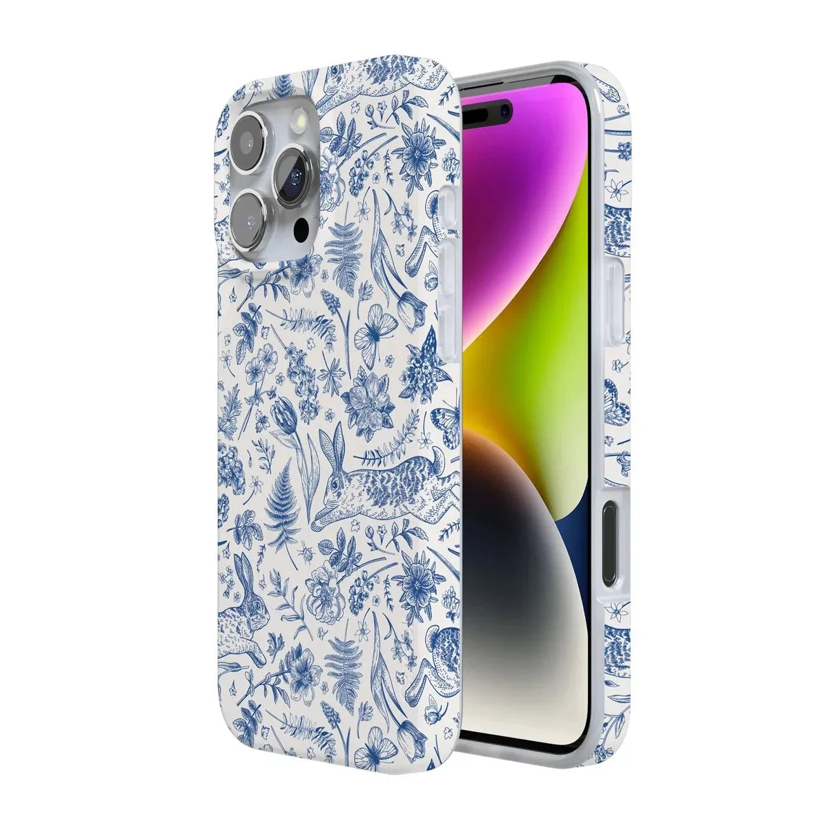 Hop & Bloom | Bunny Toile Case
