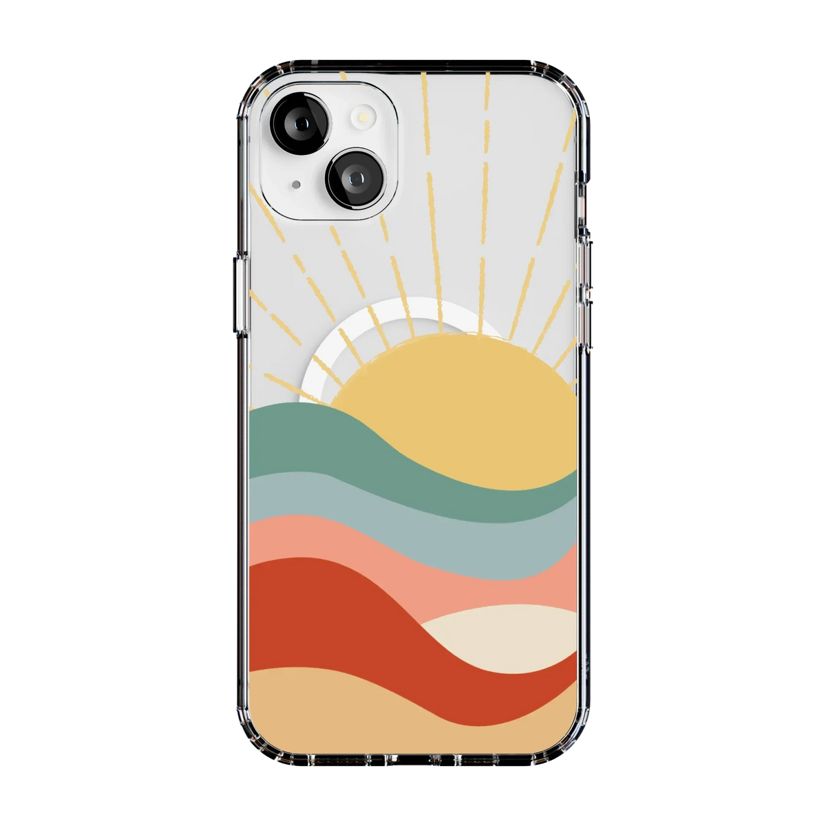 Here Comes the Sun | Colorblock Sunset Case
