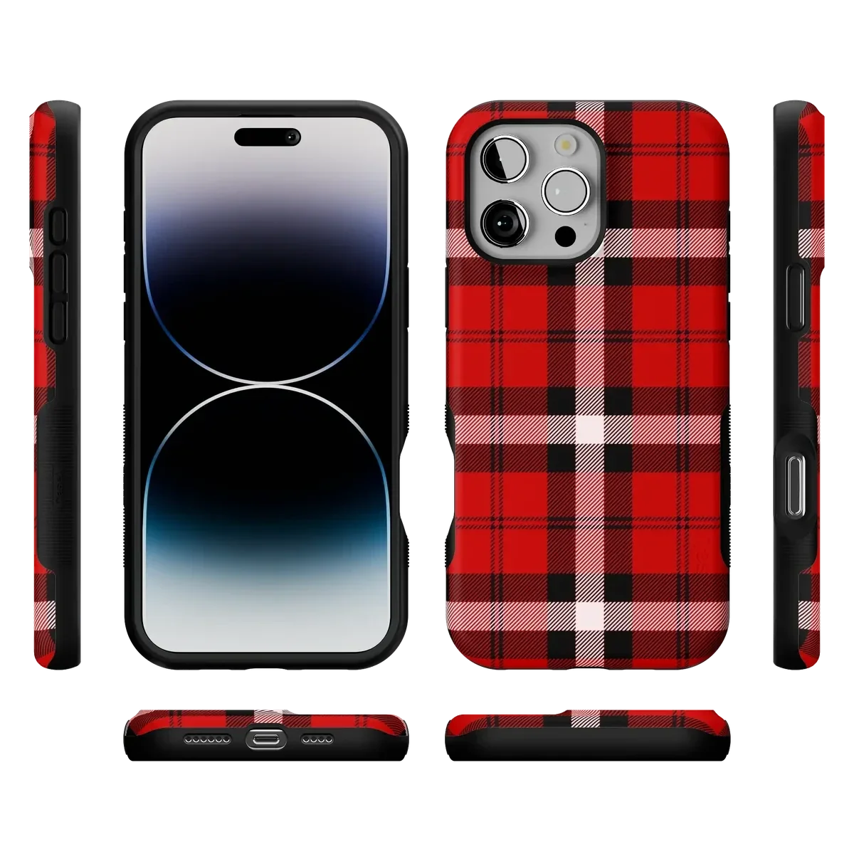 As if! | Red Plaid Case