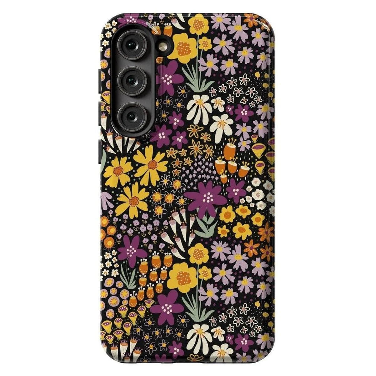 Falling for You | Plum Floral Samsung Case