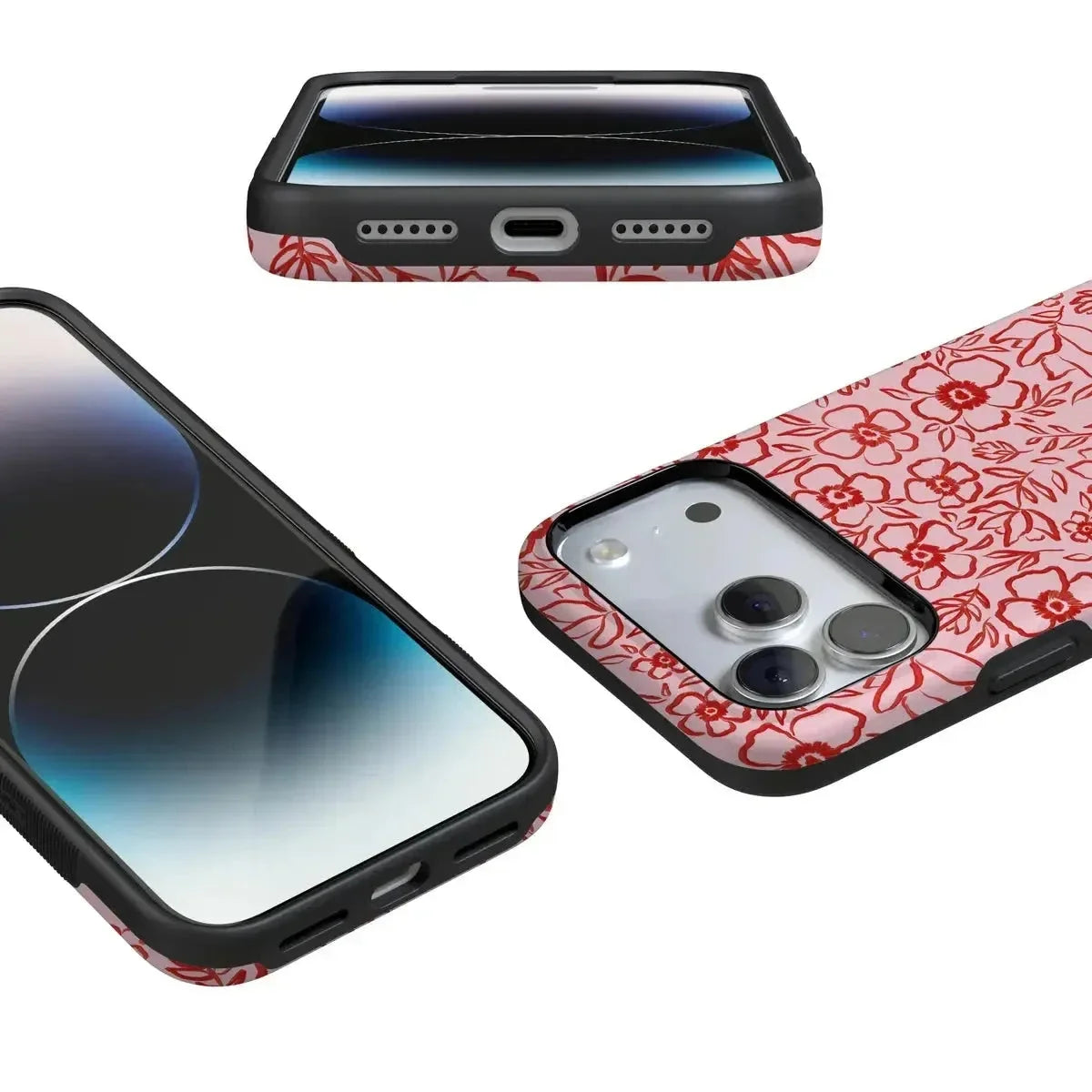 Blush Garden | Floral Doodle Case