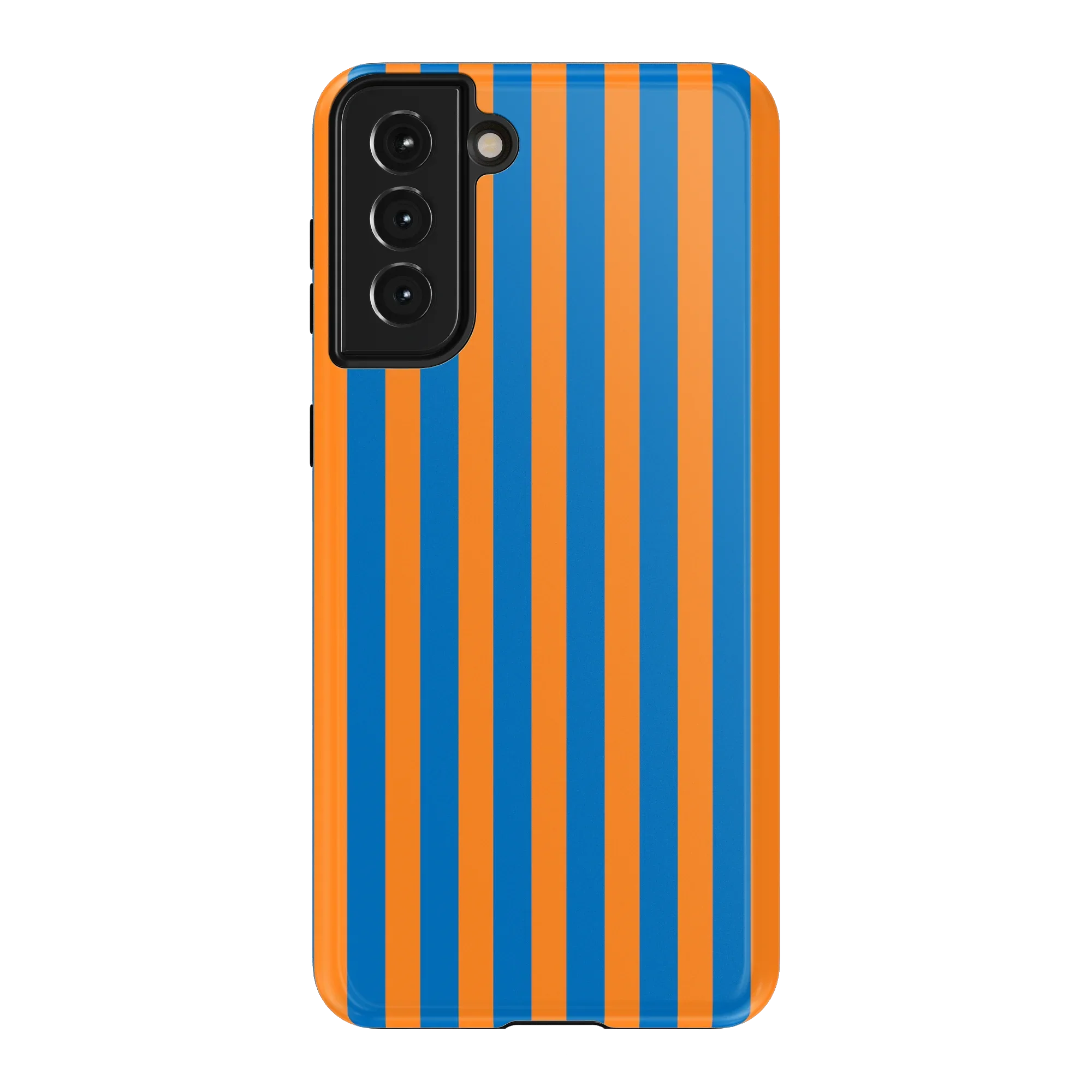 Go New York | Blue & Orange Stripes Case