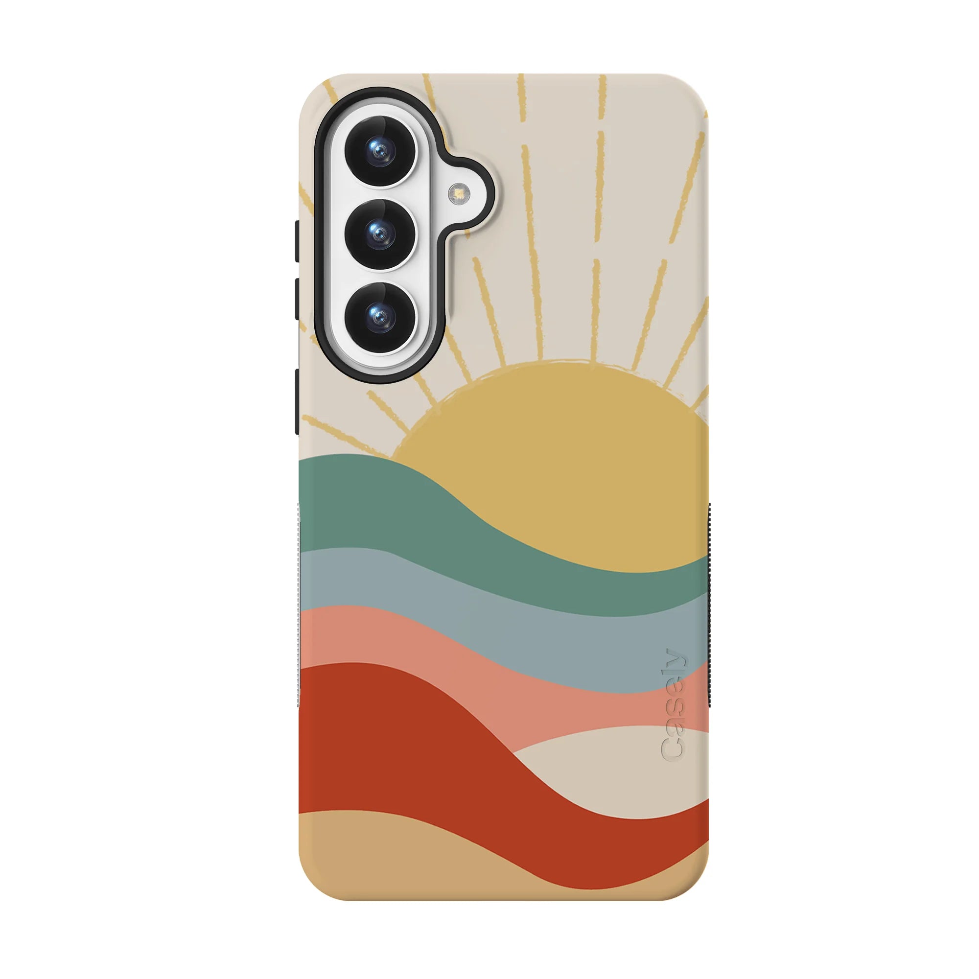 Here Comes the Sun | Colorblock Sunset Samsung Case