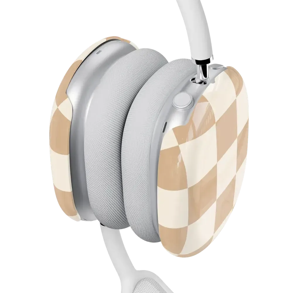 Fit Check | Neutral Checkerboard AirPods Max Case