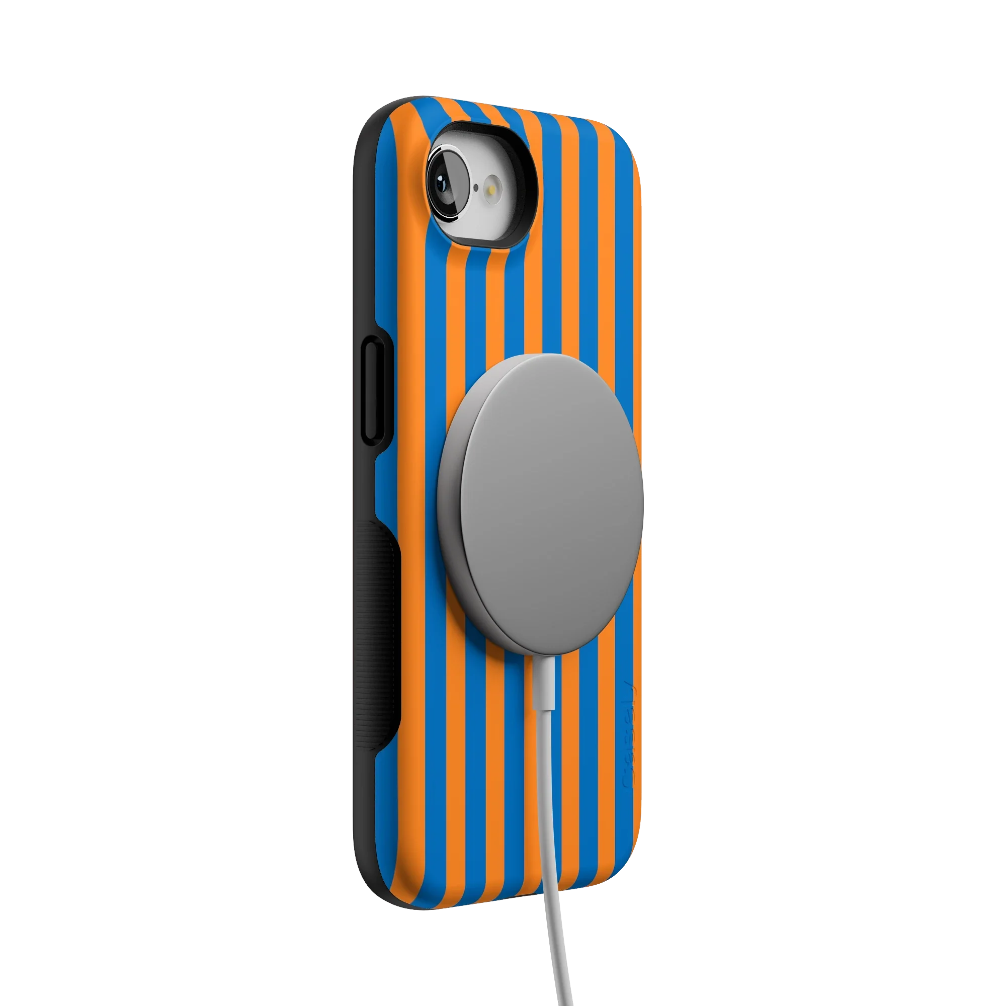 Go New York | Blue & Orange Stripes Case