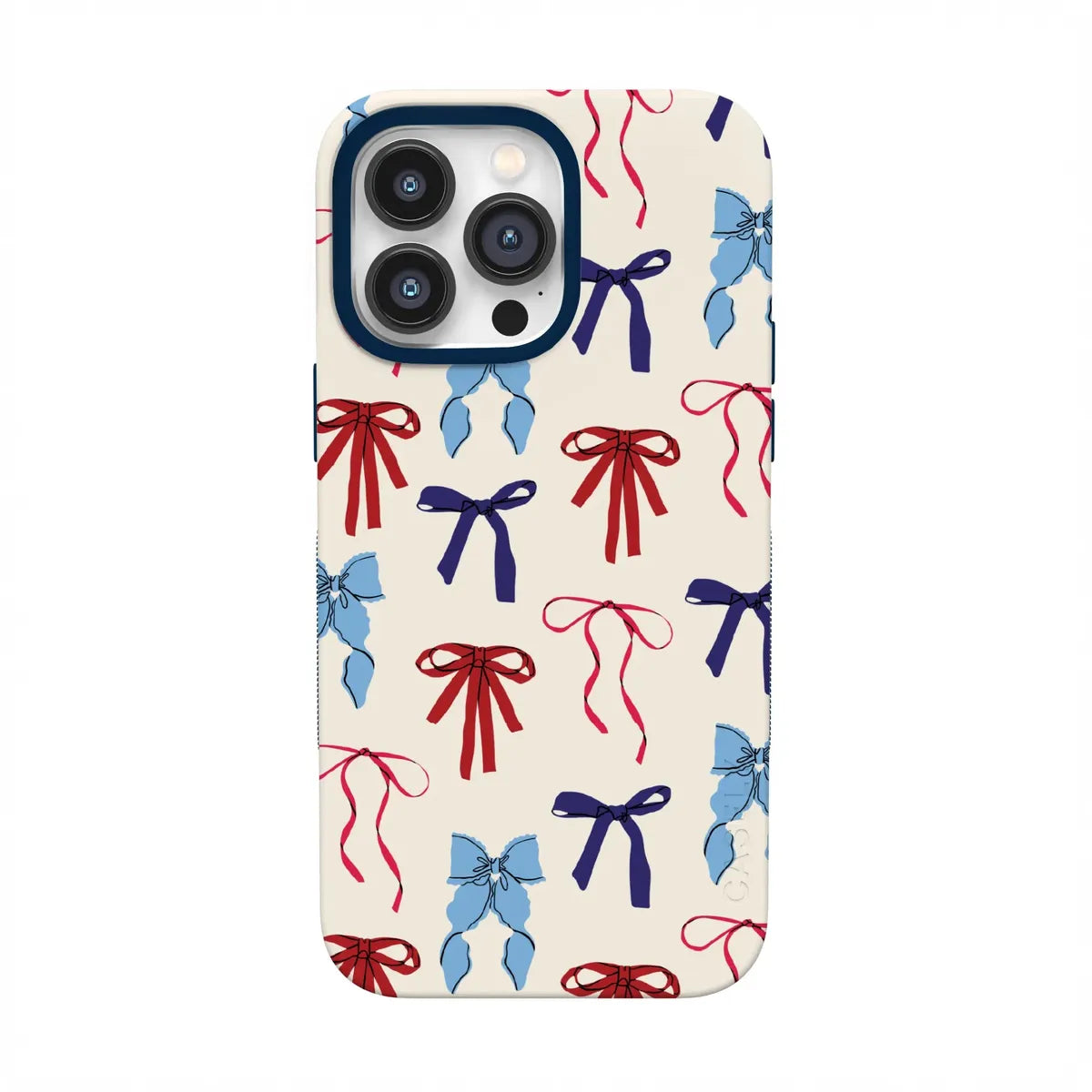 American Girlie | Red White & Blue Bows Case