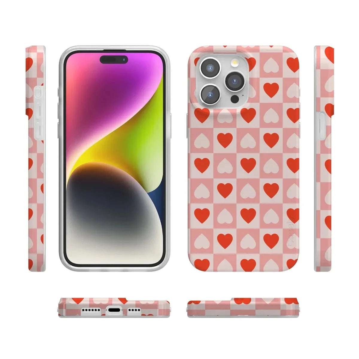King of My Heart | Checkered Hearts Case