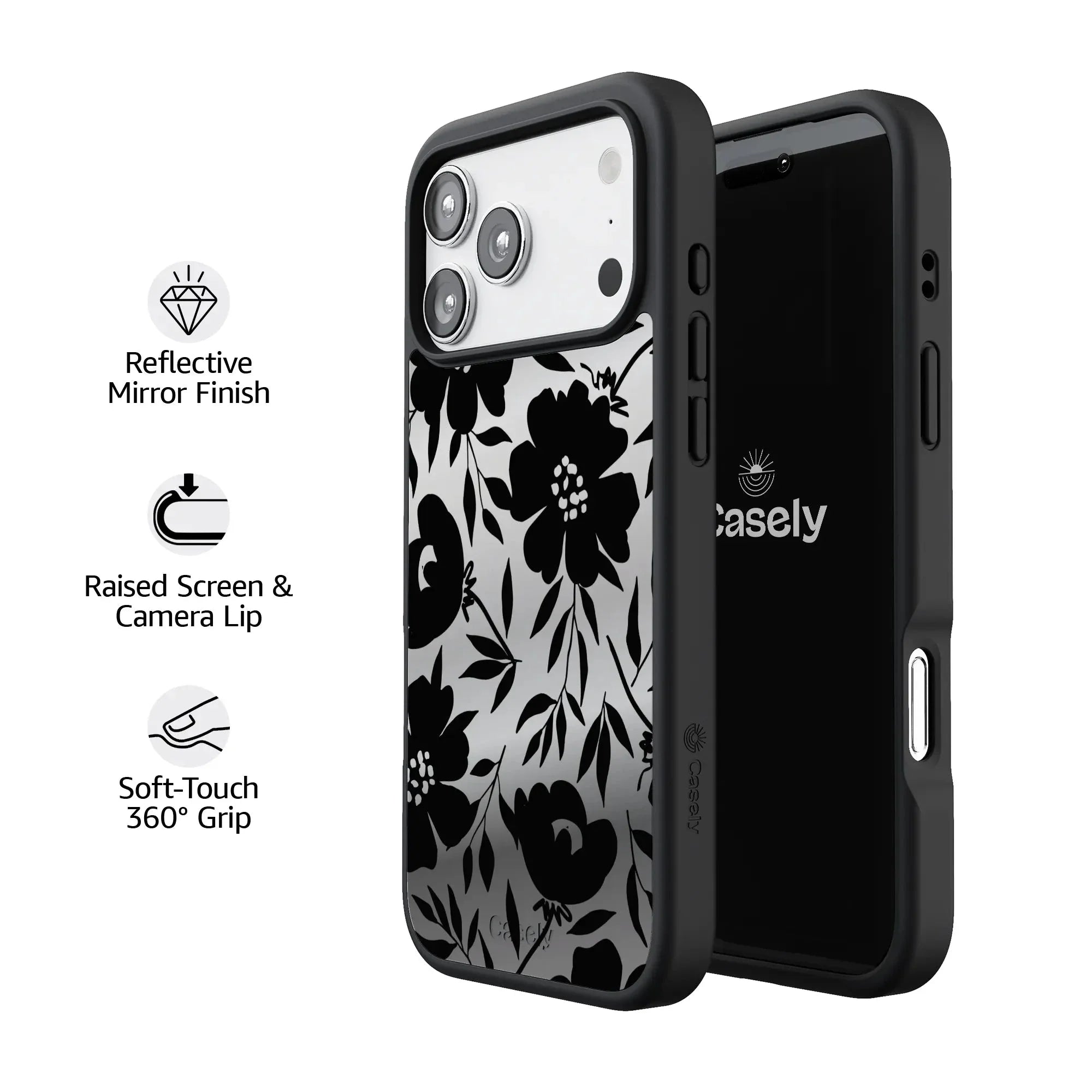 Dark Fantasy | Contrast Floral Case