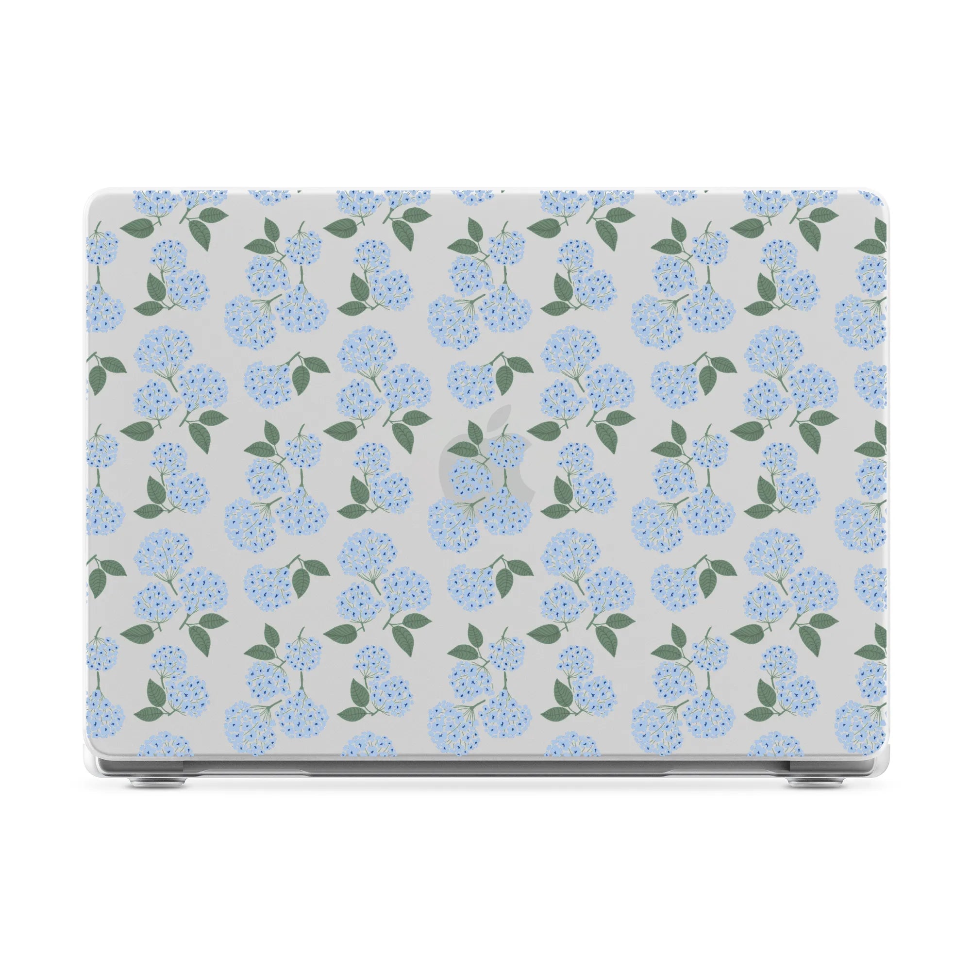 Nantucket Cottage | Blue Hydrangea Laptop Shell