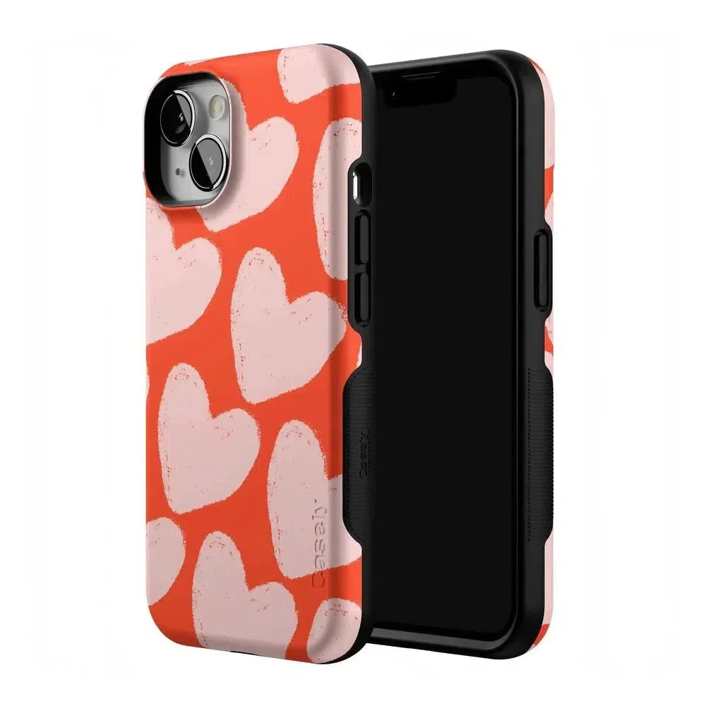 Love You More | Heart Doodle Case