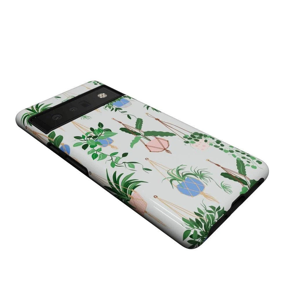 Hanging Around | Potted Plants Floral Google Pixel Case