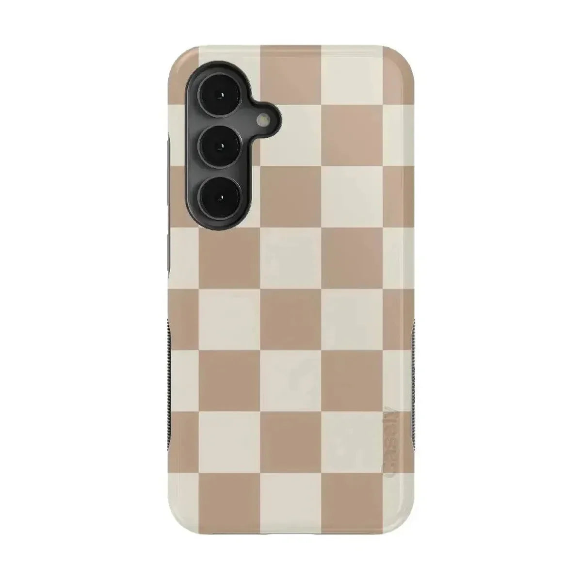 Fit Check | Neutral Checkerboard Samsung Case