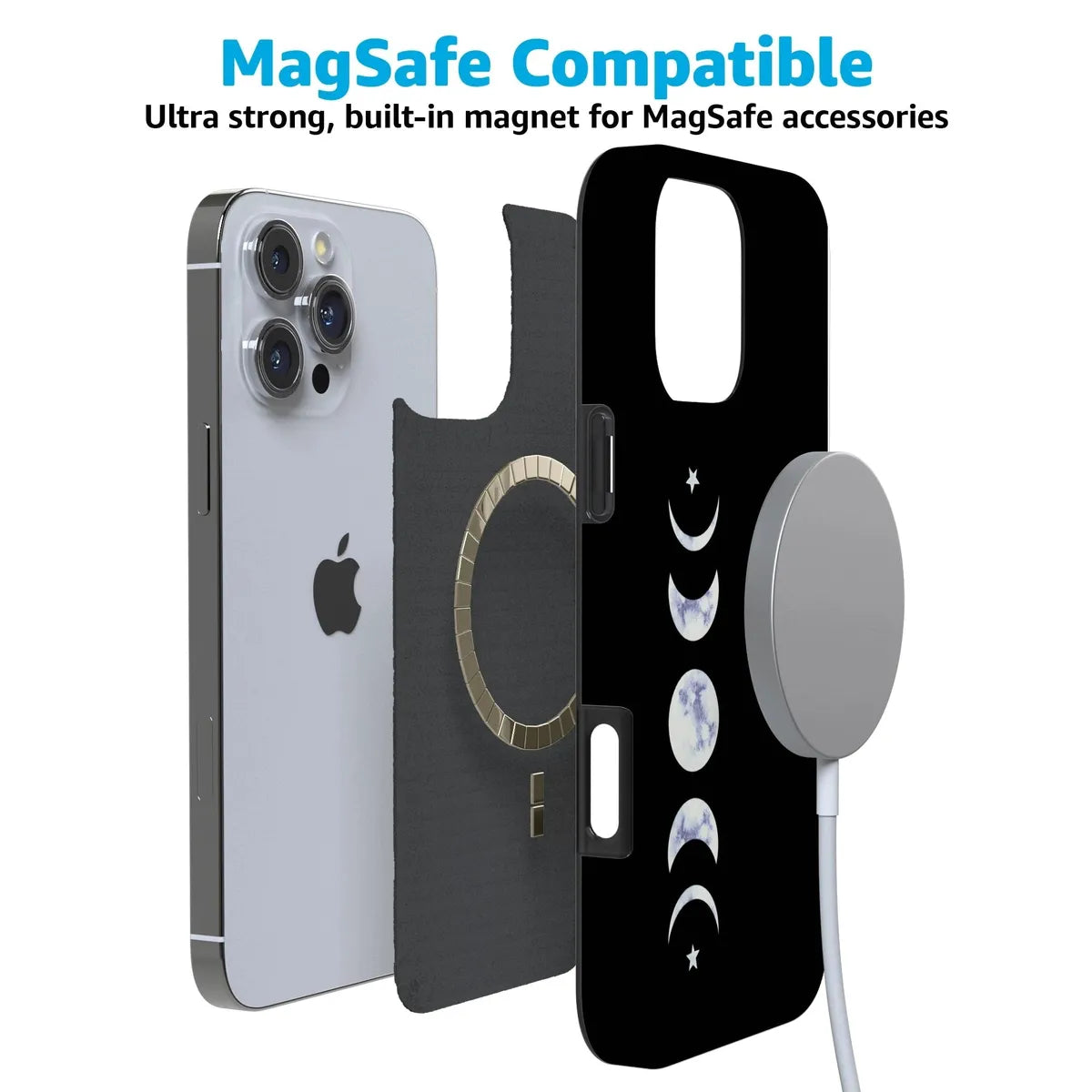 It's Just a Phase | Marble Moon Case