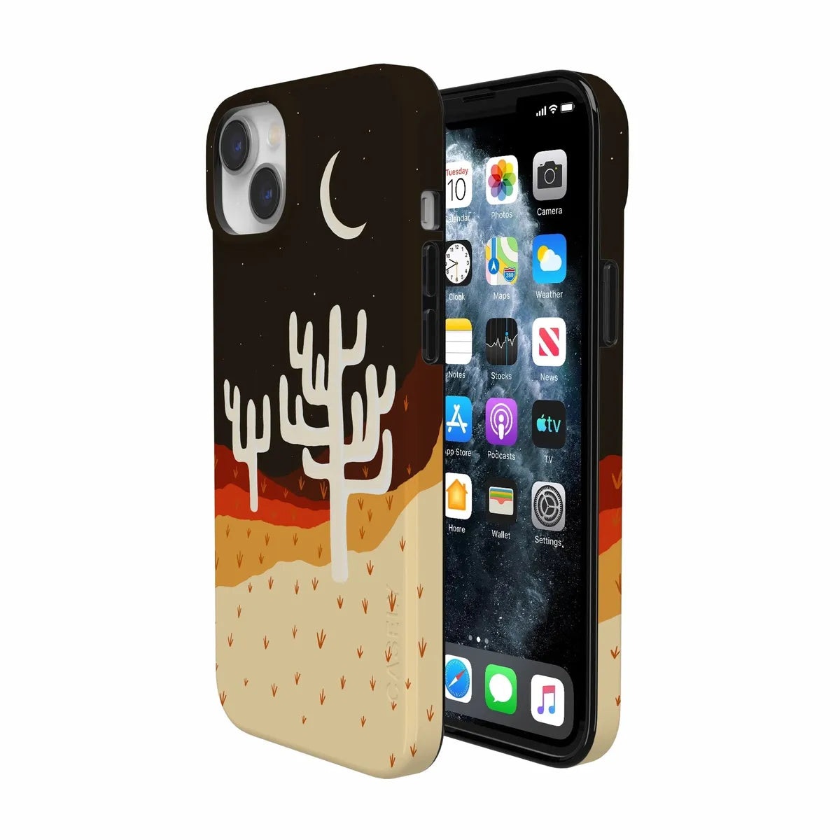 Desert Nights | Cactus Colorblock Case
