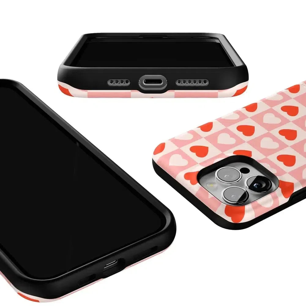 King of My Heart | Checkered Hearts Case