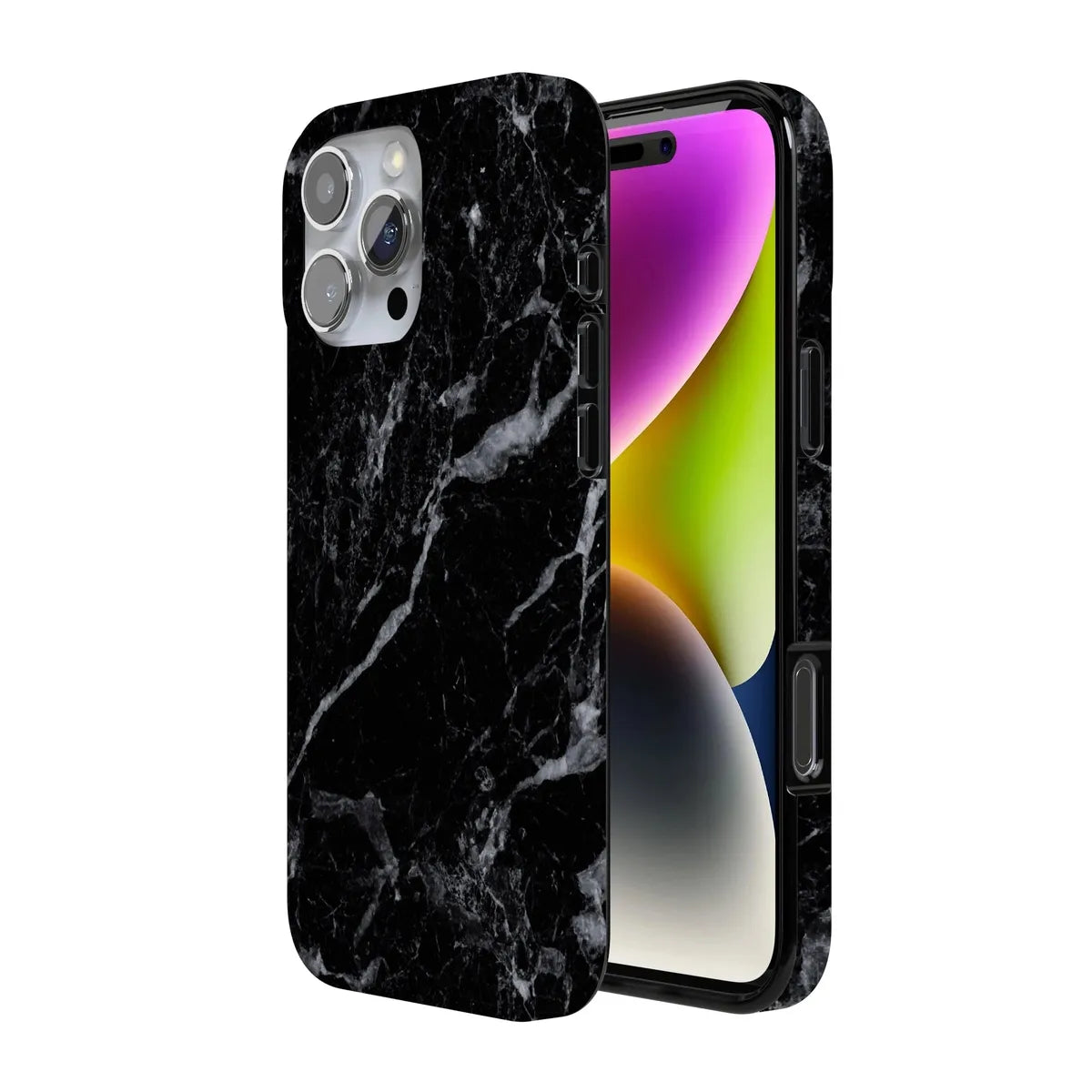 Black Pearl | Classic Black Marble Case